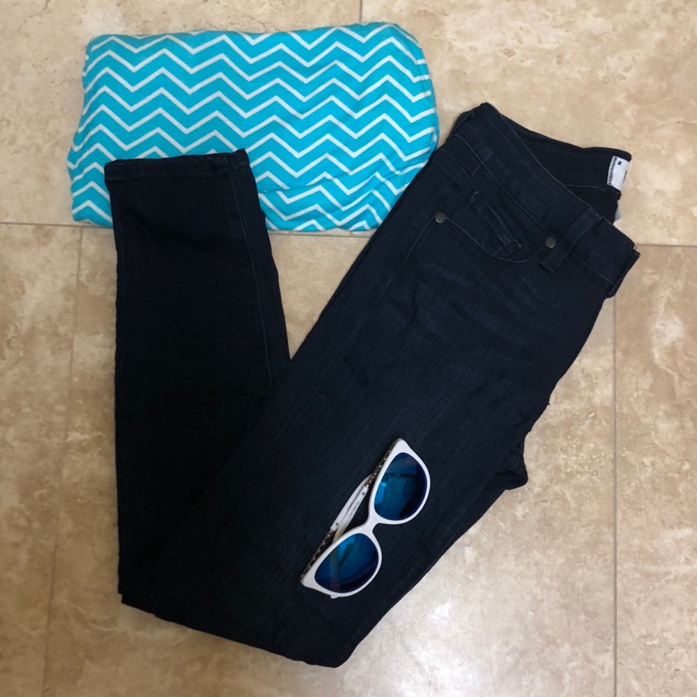 Dark Wash Paige Verdugo Ankle Jeans